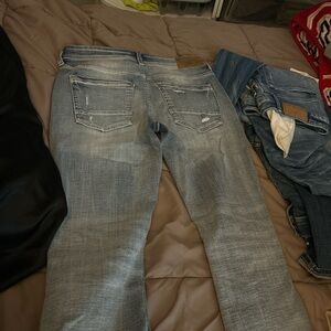 Buckle Light Blue Men's Jeans